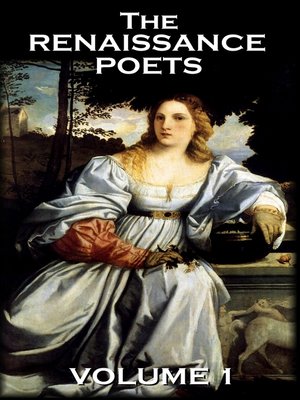 cover image of The Renaissance Poets, Volume 1